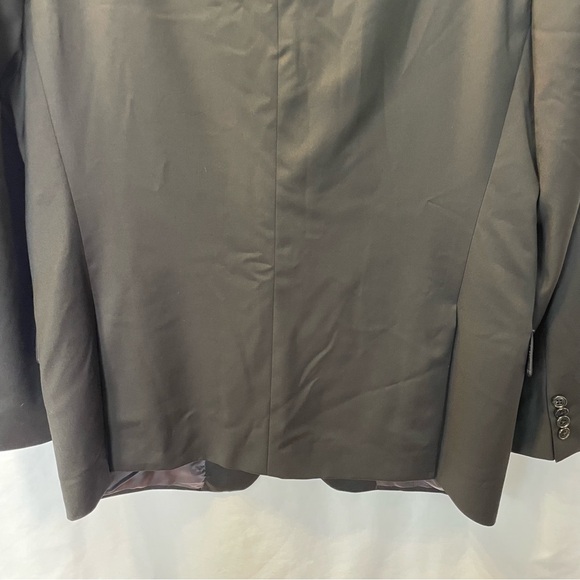 Jos. A. Bank Reserve Reda Italian 100% Wool Super 110’s Black Blazer Size 44S - Picture 13 of 16